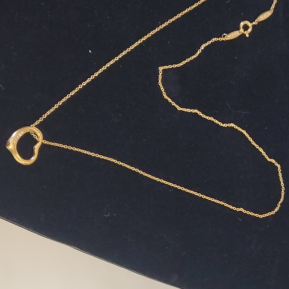 Tiffany & Co. Gold Heart Necklace - Picture 12 of 14